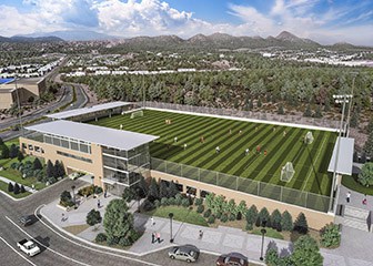 Alpine Recreational Fields & Parking Garage, University of Colorado Colorado Springs
