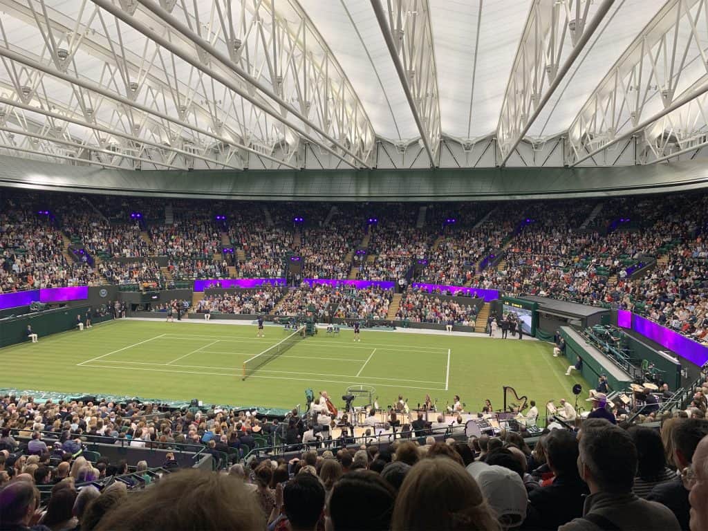 Wimbledon Court 1 Retractable Roof